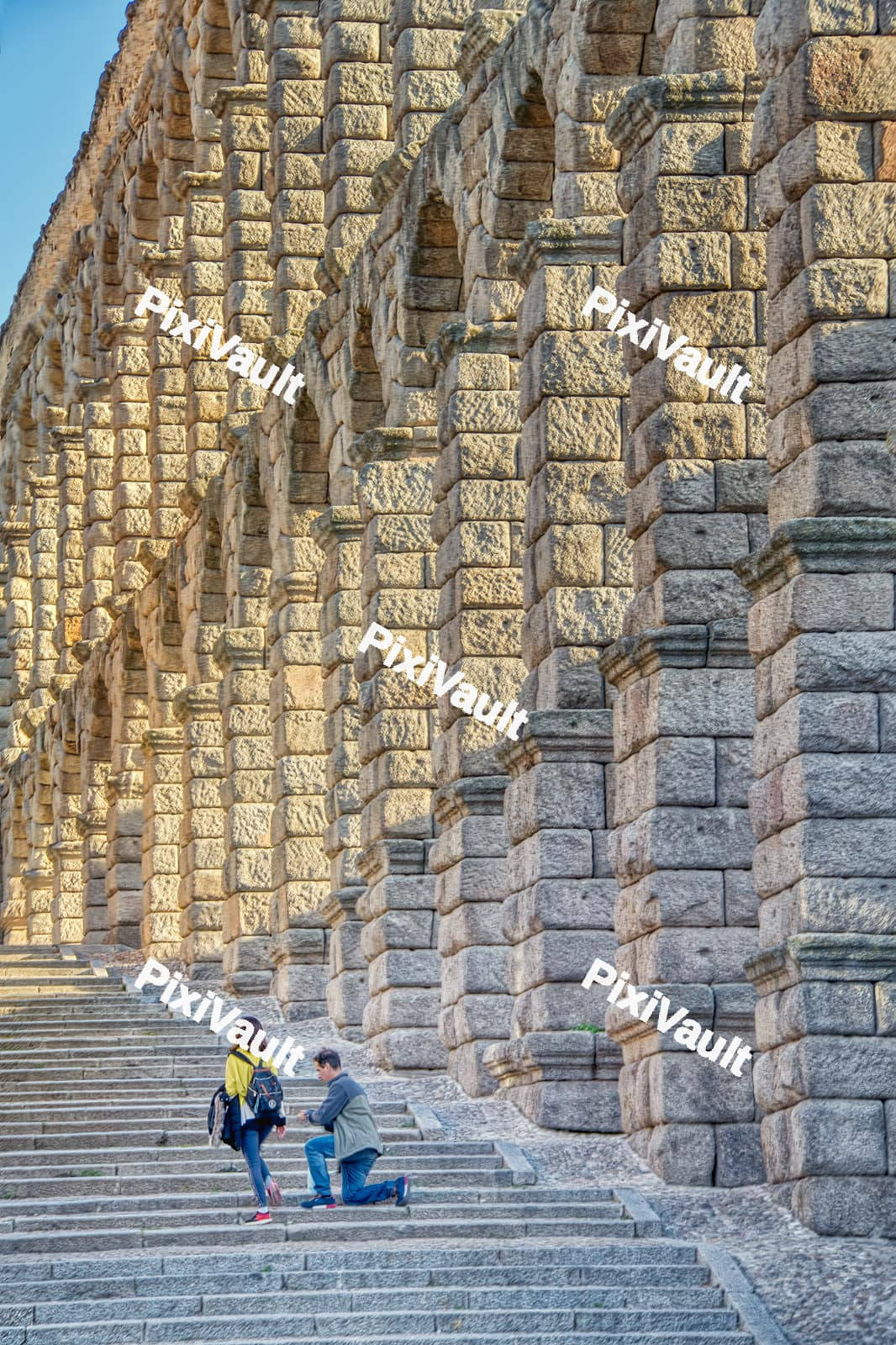 Roman Aqueduct in Segovia
